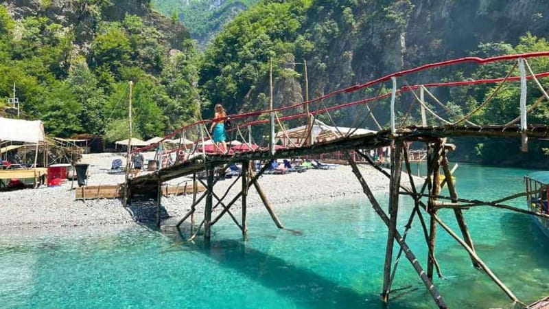 From Tirana/Durres: Tour to Shala River - Thailand of Europe - The Electric Car Drive, Comfort Plus a Clear Day Plan