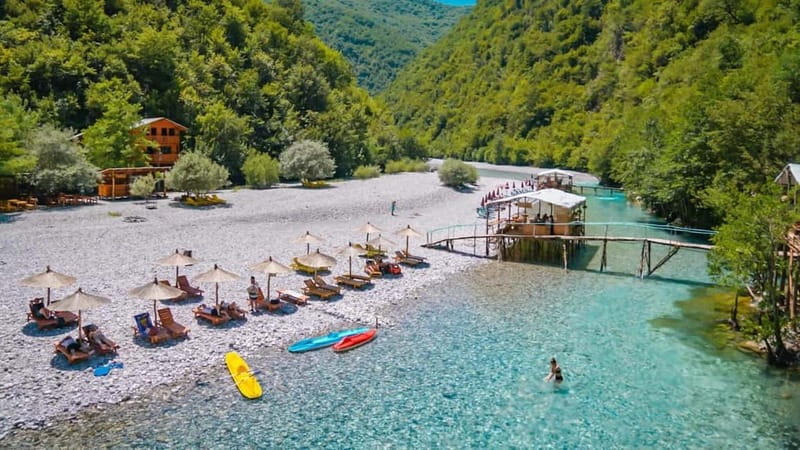 From Tirana/Durres: Tour to Shala River - Thailand of Europe - Shala River Pools, Cold Water, and the Best Part of the Day