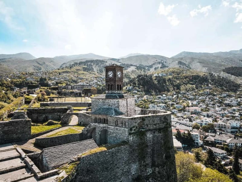 From Tirana: Full-Day Trip to the UNESCO-Listed Gjirokastra - Old Town Walk: The Medieval Bazar Lanes and Craft Stops