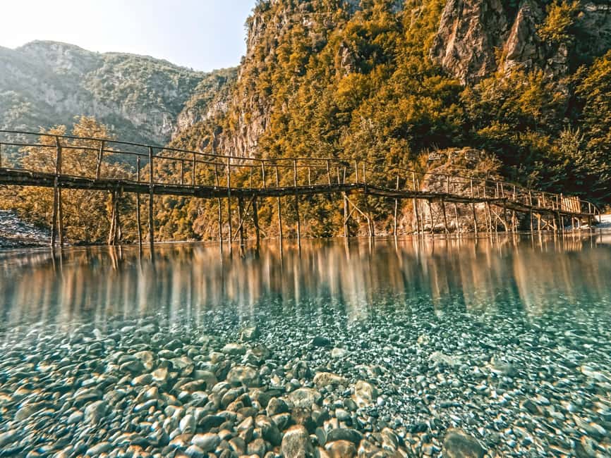 From Tirana/Golem/Durres: Komani Lake and Shala River Tour - Guri i Lekes viewpoint hike: the payoff for people who still have energy