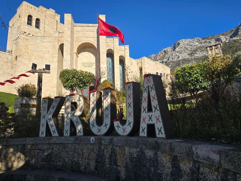 From Tirana/Golem/Durres: Kruja, Bazaar, Sari Salltik Tour - Old Bazaar free time in Krujë: shop slowly, eat well, take breaks