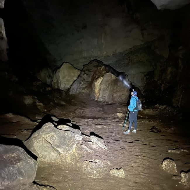 From Tirana: Hiking to Pellumbas Cave & visiting the Canyon - The 1-hour hike to the Black Cave (Pellumbas Cave)