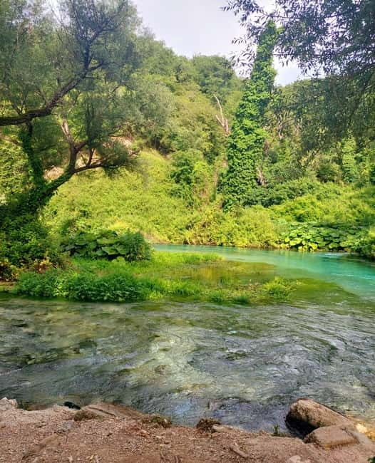 From Tirana: Ksamil Islands, Saranda, & Blue Eye Day Trip - The panoramic train ride at Blue Eye, and why you’ll probably use it