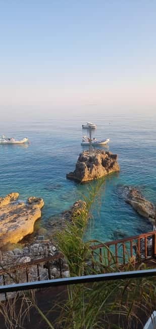 From Tirana or Durrës:Vlora, Llogara Park & Dhërmi beach day - The optional boat run along Dhërmi’s rugged coast and caves