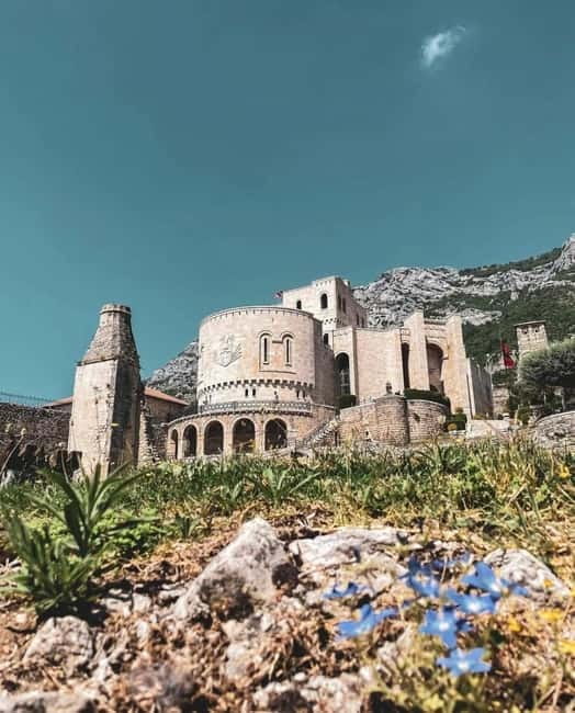 From Tirana/Shkoder: Kruja Castle, Old Bazaar, Sari Salltik - Krujë Castle: the stone walls, the first photos, and the walk you can manage