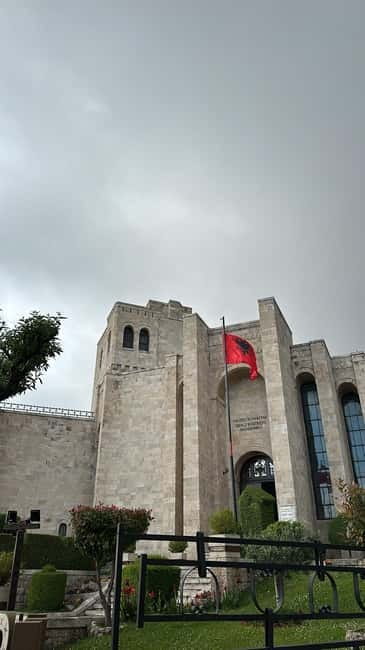 From Tirana/Shkoder: Kruja Castle, Old Bazaar, Sari Salltik - The Fatih Sultan Mehmet Mosque area and older ruins