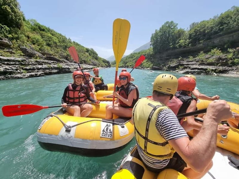 From Tirana: Vjosa Rafting & Benja Thermal Baths Day Tour - Value check: is $106 worth it for this full-day combination?