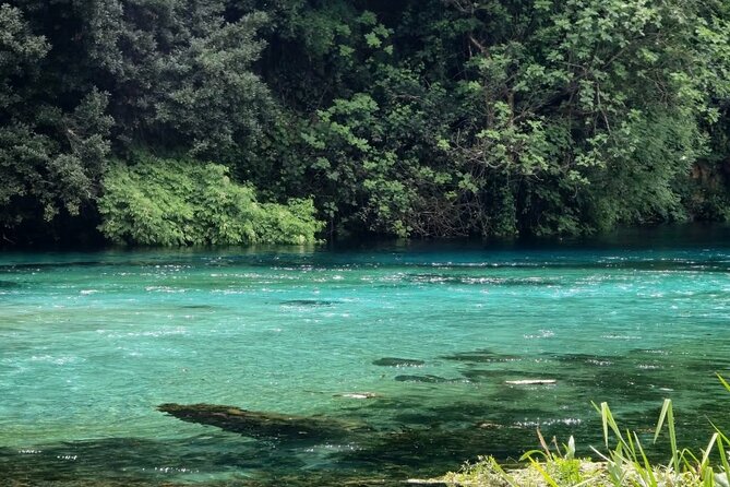 From Vlora: Albanian Riviera, Blue Eye & Gjirokaster Day Trip - Stop 1: Uji i Ftohtë in Tepelenë, the Cold Water Reset