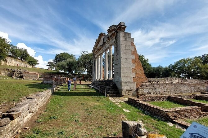 From Vlora : Zvernec, Apollonia and Berat Day Trip Experience - Apollonia Archaeological Park: Greek and Roman Layers Without the Hassle