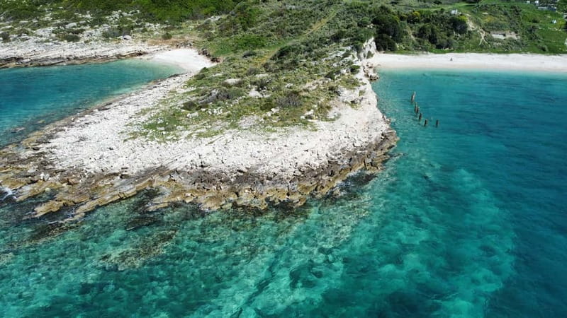 From Vlorë: Haxhi Ali Cave and Karaburun Speedboat Trip - Kepi I Gjate: the second swim and photo chance