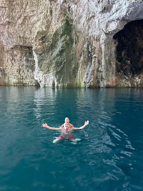 From Vlore: Haxhi Ali Cave & Karaburun Beach Speedboat Tour - Meeting at Olympia Tiki Bar, Then Sorting Your Gear