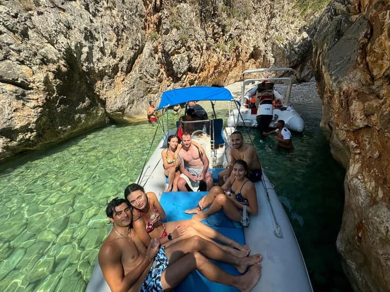 From Vlore: Haxhi Ali Cave Speedboat Tour with Snorkeling - The Karaburun Peninsula run: 30 minutes of scenery and sea air
