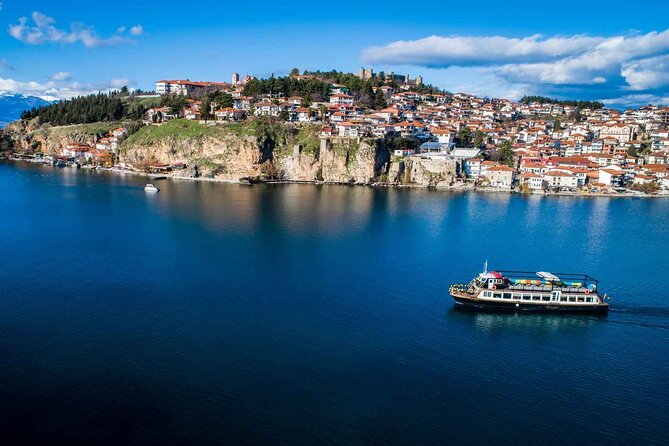 Full Day Private Tour from Tirana to Ohrid , Macedonia - Ohrid from the water: Lake Ohrid cruise time and the Bay of the Bones stop