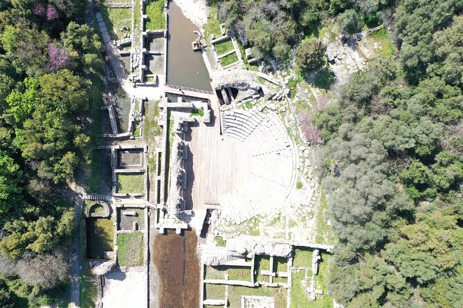 Full Day Tour: Butrint National Park, Ksamil, Blue Eye and Lekursi Castle - Butrint National Park: ruins that literally meet water and nature