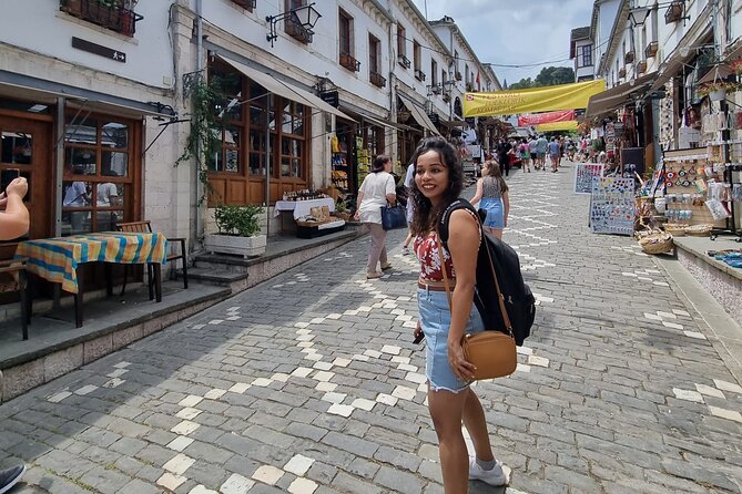 Full Day trip to Stone City of Gjirokastra & Blue Eye - Entering stone city mode in Gjirokastra