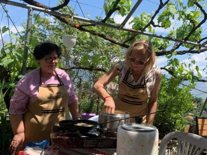 Gjirokastër: Traditional Albanian Vegetarian Cooking Class - The 150-minute vegetarian menu: Qofte Bobollaqe, Qifqi, and Hasude