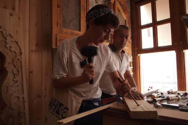 Gjirokaster: Wood Crafting Class - The History Part That Makes the Carving Worth It