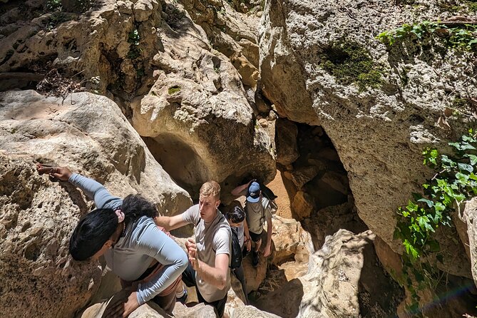 Gorge Walking & Rock Scramble The Canyon of Gjipe - How the guide and small group size shape the day