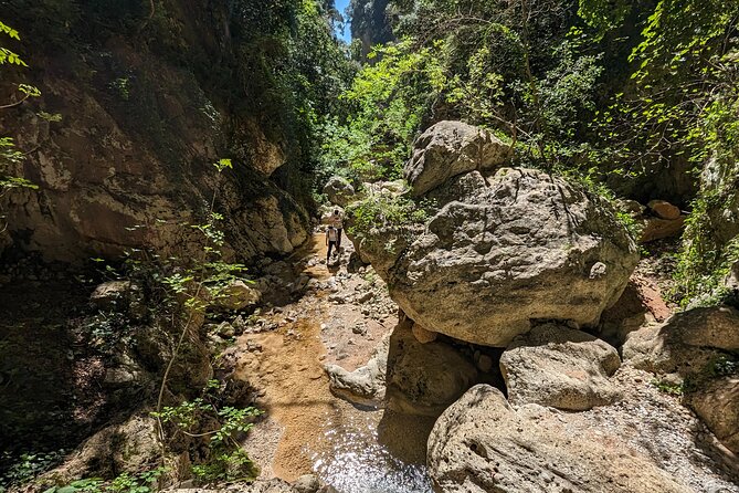 Gorge Walking & Rock Scramble The Canyon of Gjipe - The Vlore to Gjipe drive, plus the Llogara Panorama stops