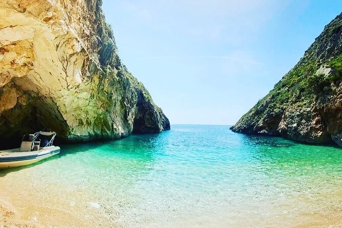 Grama Bay and Karaburun National Park Private Tour - Haxhi Ali Cave: pirate legend, swim time, and that prosecco toast