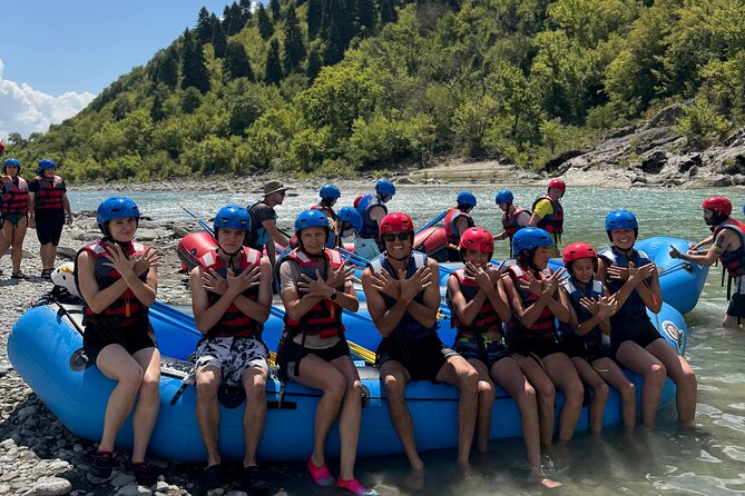 Guided Rafting Tour - Vjosa River National Park - Permet, Albania - Gentle Rapidity First, Then the River Gets Serious