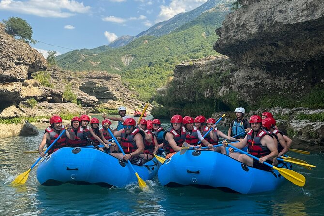 Guided Rafting Tour - Vjosa River National Park - Permet, Albania - The Best Break on the River: Swim Time and a Light Snack