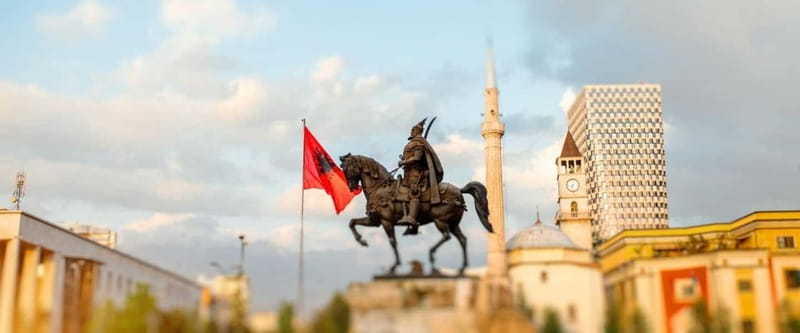 GUIDED TOUR OF TIRANA AND BUNK'ART VISIT - Dajti Hotel, Fine Arts Gallery, and Rinia Park: a calmer rhythm