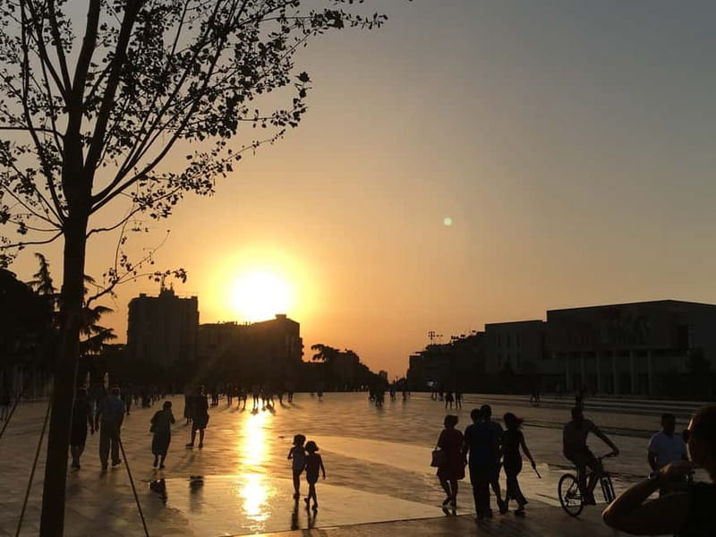 GUIDED TOUR OF TIRANA - Historic buildings around the square, explained without the textbook tone