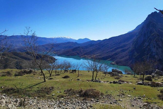 Hike Gamti Mountain with Bovilla lake view & canyon- From Tirana - Stop 1, Lake Bovilla: dam views, teal water, and a viewpoint warm-up