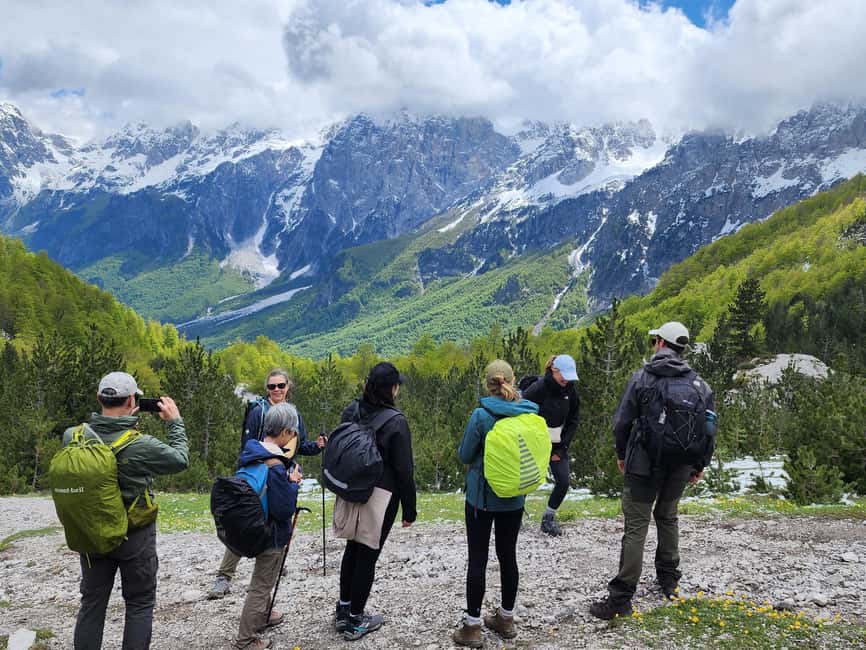 Hiking Tour of Valbona, Theth & Blue Eye, 3 Days from Tirana - Day 2: The 18 km Valbona to Theth hike, including stone villages and the Lock-In Tower
