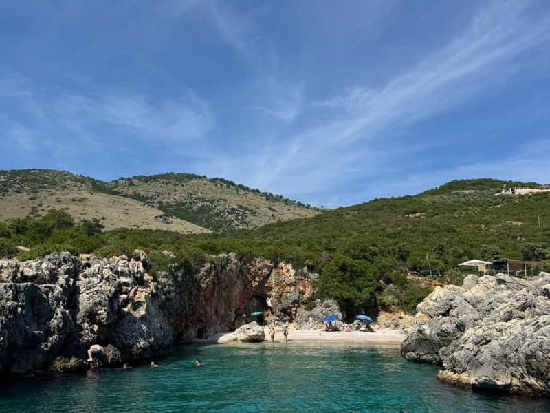 Himara: Hidden Beaches and Caves Small Group Boat Tour - Alevra Dhermi snorkeling: make the gear count