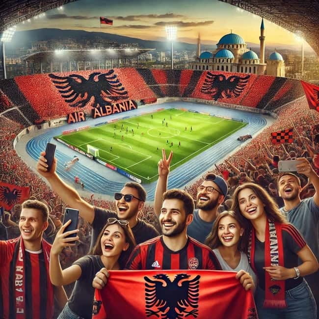 Kick off in Tirana: Football Match Experience with City Tour - Skanderbeg Square: your guided stop, plus breathing room for photos