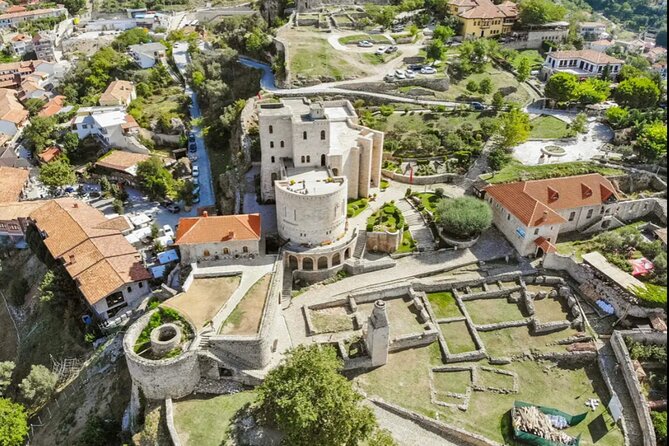 Kruja castle, the old Bazaar & Sarisalltik- Departure from Tirana - Weather, Fog, and Mountain Driving on This Route