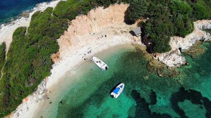 Ksamil: Boat Trip To 5-Islands Of Ksamil & Twin Islands - Twin Islands beach stop: swimming time, rabbits, birds, and easy shore wandering