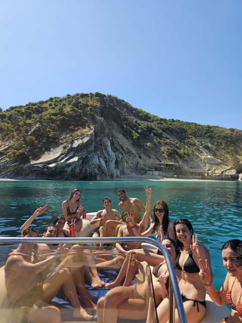Ksamil Pigeon Cave Snorkeling free Drinks Speedboat In Group - Price and value: what you get for about $44