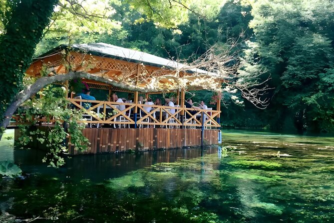 Ksamil & Saranda & Blue Eye Day Tour From Tirana ,Durres or Golem - Ksamil Beach and the lunch reality (so you do not get stuck hungry)