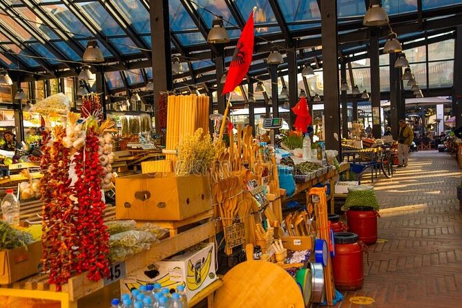 Local food experience & walking tour of Tirana - Rruga Qemal Stafa lanes: seasonal fruit, vegetables, and street-level reality