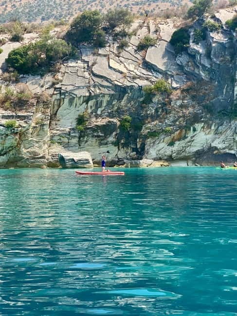 Lukova - Kroreza secret beaches and caves: Kayak & SUP Tour - Krorëza Beach: the sea-only payoff stop