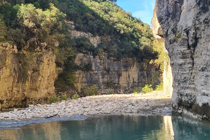 Osum Canyon and Bogovë Waterfall Private Tour - Osumi Canyon and the river walk, where the views turn physical