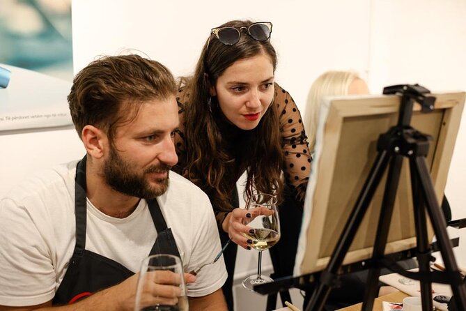 Paint and Wine - Authentic Art Workshop in Tirana - Your Creative Setup In Tirana, From Check-In To First Strokes