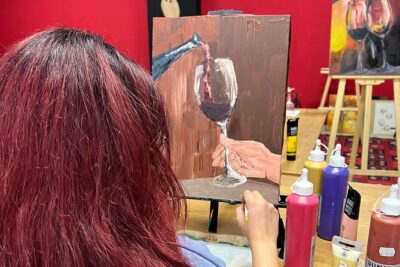 Paint and Wine – Authentic Art Workshop in Tirana
