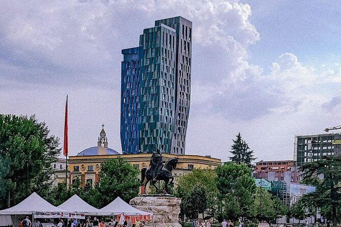 Panoramic City Tour Tirana - Blloku and the cathedral stops: from elite housing to everyday choices