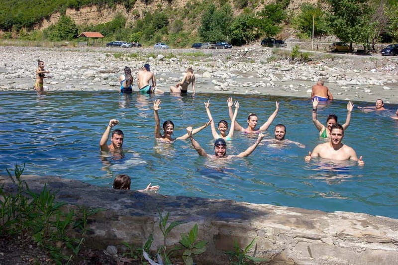 Përmet: Adventure ATV Tour to Benja Thermal Baths - Langarica Canyon walk and the second ride loop