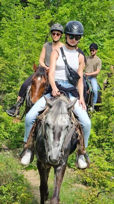 Përmet: Amazing Horse Riding Experience at Vjosa NP - Meeting at Funky Guest House, then straight onto the trail