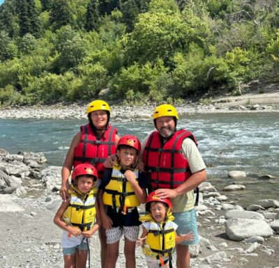 Family Vjosa River Rafting with Photos