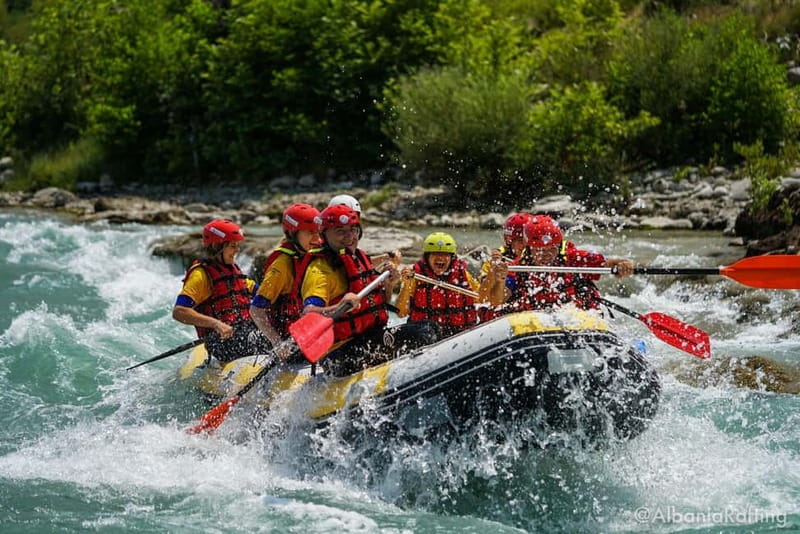 Përmet: Vjosa River Rafting from Permet or Berat city - Swimming stops and rock jumps: the moments you’ll remember