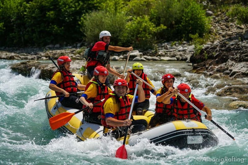Përmet: Vjosa River Rafting from Permet or Berat city - After the ride: hot showers, lunch options, and glamping
