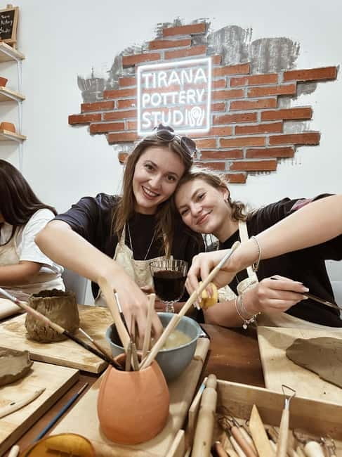 Pottery and Wine Workshop in Tirana - Price and Value: Is $50 Fair for Wheel Throwing and Wine?