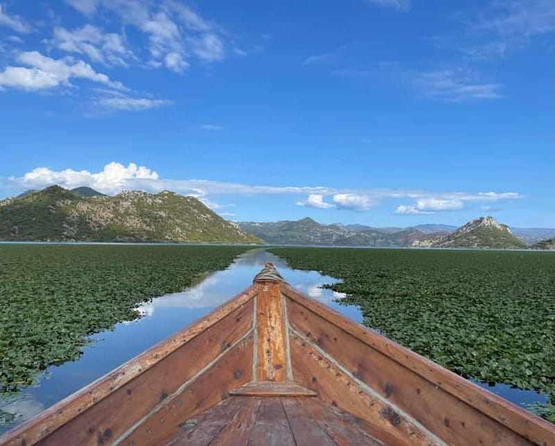 Private Skadar lake tour with guide, snacks and drinks - Virpazar to open water, the narrow channel start