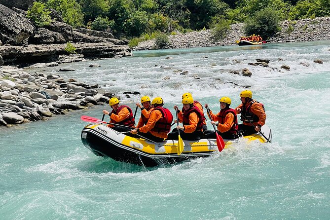 Rafting the Last Wild River of Europe , Vjosa - The 2.5-hour Vjosa run, paced for fun